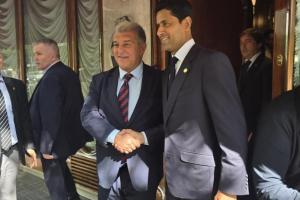 今晚将现场观战！拉波尔塔：菲戈是欧足联员工，他将受到应有尊重