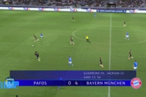 金玟哉传球失误，中超旧将奥尔西奇世界波破死角，诺伊尔毫无反应