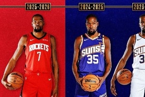 不变的是那气质！NBA官方晒杜兰特生涯19个媒体日定妆照