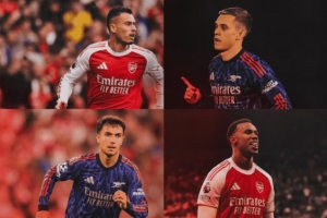 阿森纳9月最佳候选：加布里埃尔、马丁内利、特罗萨德、苏维门迪