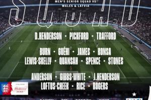 英格兰名单：拉什福德、奇克在列，贝林厄姆、福登、格拉利什落选