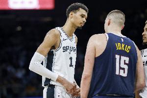 新赛季大个子球员MVP赔率：约基奇高居第一 文班第二