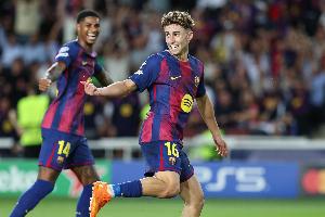 世体：费尔明是欧冠戴帽第二年轻巴萨球员，内马尔最年轻梅西第三