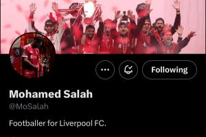 耐人寻味！萨拉赫不仅换掉利物浦元素头像，连简介和背景图也删了