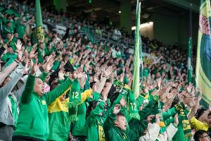 国安战海牛共30035位球迷来到工体观战，创工体中超赛季新低