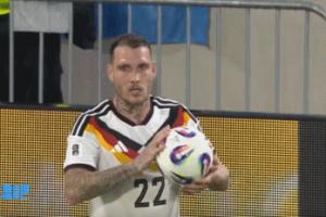 德布劳内同款！维尔茨开天眼长传策动德国第2球，4脚打穿卢森堡