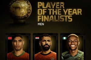 2025非洲年度最佳球员最终候选：阿什拉夫、萨拉赫、奥斯梅恩