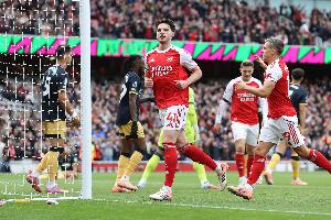 阿森纳已8轮不败是当前英超最长，曼联5轮列次席、切尔西3轮