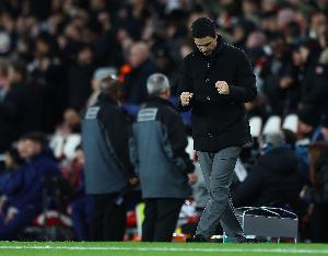 阿尔特塔：埃泽本可以打进四五球，接下来还有拜仁切尔西的考验