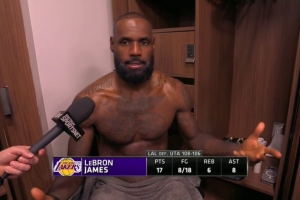 詹姆斯：我本来就不在节奏中休息四天就更没节奏了 期待正常赛程