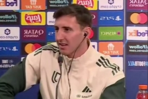 坎比亚索：客战博德闪耀影响主要在体能，人造草皮也是不同的感觉