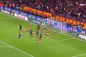 【集锦】土超-京多安破门救主 十人加拉塔萨雷1-1贝西克塔斯