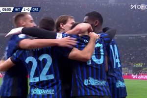 【集锦】意甲-博尼1射3传劳塔罗破门 国米4-1大胜克雷莫内塞