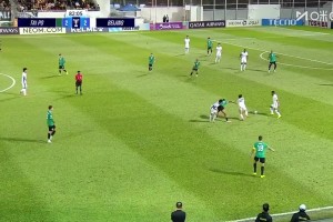 让2追3！法比奥破门，国安连追三球3-2反超大埔