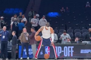 人中吕布！阿隆-戈登这控运技术，在内线里面属于顶级了吧