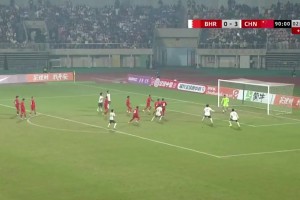 谢晋爆射中框，张柏霖二点停球虚晃再下一城