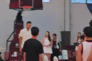 大哥出席易建联杯东莞赛区决赛！