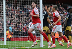 阿森纳2比0西汉姆联，赖斯萨卡破门4连胜登顶