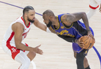 狄龙：詹姆斯是伟大的球员防守时要贴得很近去影响他打球的方式