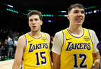 场均21+7，加盟湖人疯狂爆发，恭喜詹姆斯东契奇再添得力帮手