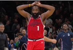 险些封神！哈登最后19秒已连得9分完美战术压哨出手弹筐而出